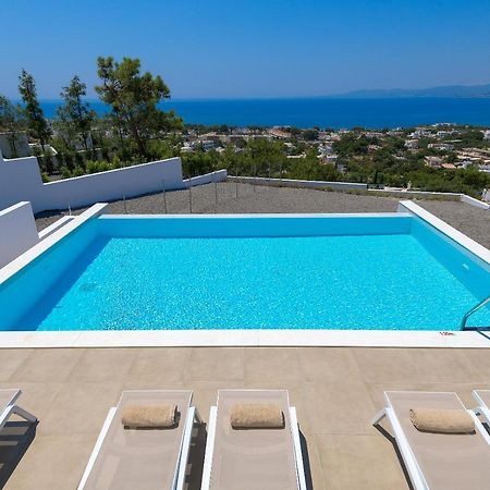 Villa Dione In Pefkos, Lindos Area Exterior foto
